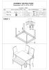 Dining Room Furniture Modern 6pcs Set Dining Table 4x Side Chairs and A Bench Ash Black Polyfiber Rubberwood Nailheads Faux Marble Top