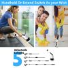 14PC Electric Spin Scrubber Cleaning Brush Scrubber For Home Adjustable Speeds Electric Spin Scrubber Cleaning Supplies Bathroom Cleaner Spin Mop Clea