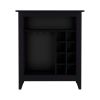 Bar Cabinet Castle, Living Room, Black