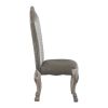 Grey and Vintage Bone White Side Chairs (Set of 2)