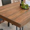 Amisos 5-Piece Dining Set, Hairpin Dining Table with 4 Chairs, 3 Color Options